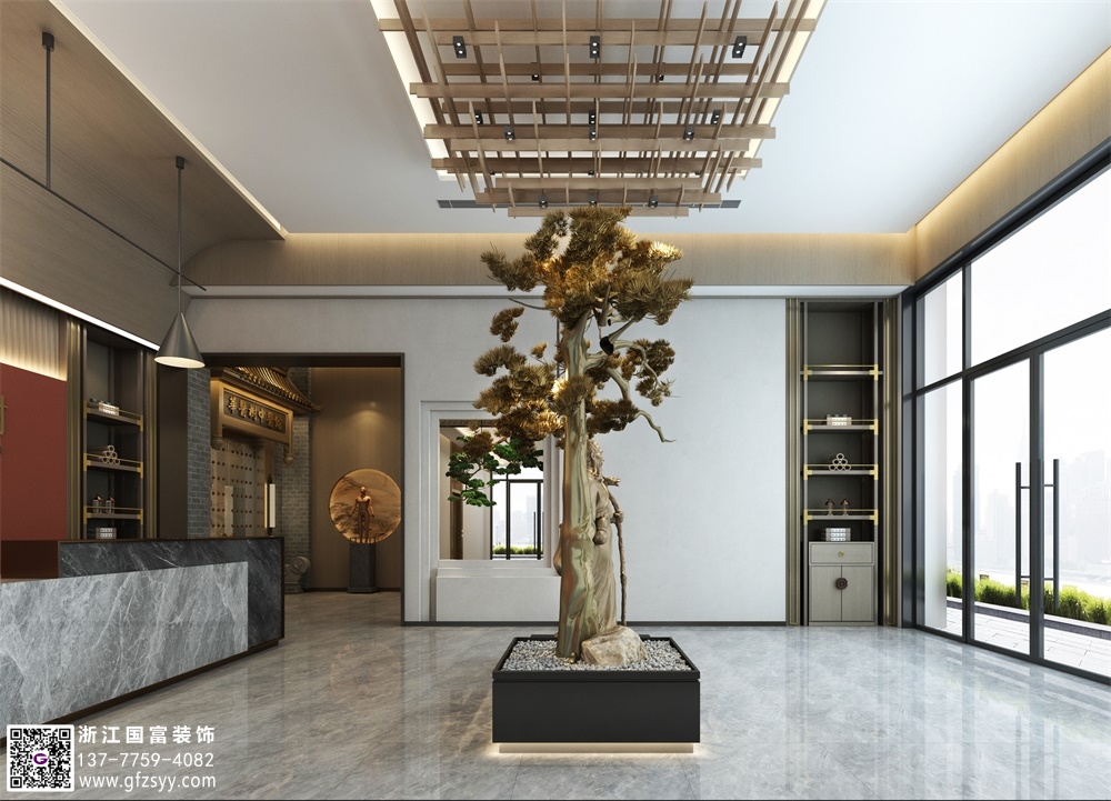 中醫(yī)館設(shè)計裝修公司推薦浙江國富裝飾
