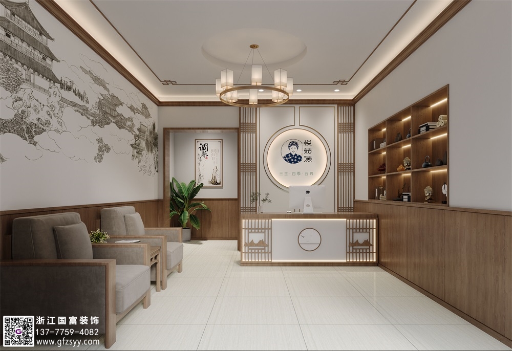 金華中醫(yī)門診設(shè)計公司_浙江國富裝飾